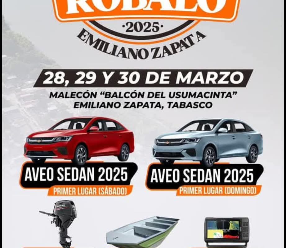 XXV Torneo Internacional de Pesca Deportiva del Robalo Emiliano Zapata 2025
